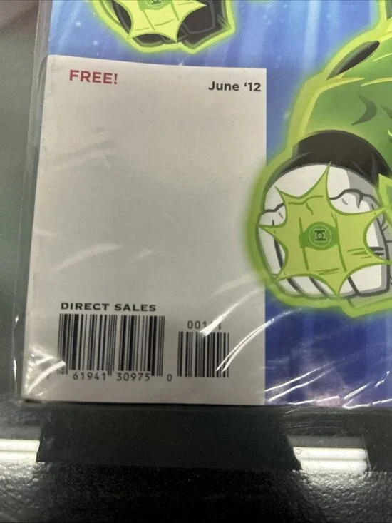 Dc Nation Young Justice Green Lantern Free Comic 2012 Comic Book - Picture 2 of 2